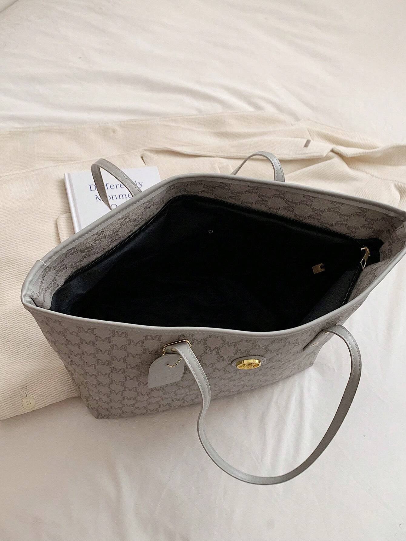 1Pc Bags, Handbags, High-Quality Bags, 2024 New Fashion Versatile Luxury Handbags, Shoulder Bags, Large-Capacity Office Shoulder Bags, Suitable for Giving Gifts to Girlfriends, Shopping, Dating, Traveling and Playing, Work and Other Scenes., Eye-Catching Work Bags for Women