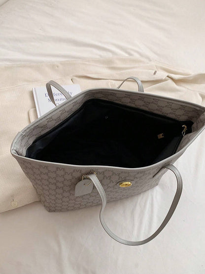 1Pc Bags, Handbags, High-Quality Bags, 2024 New Fashion Versatile Luxury Handbags, Shoulder Bags, Large-Capacity Office Shoulder Bags, Suitable for Giving Gifts to Girlfriends, Shopping, Dating, Traveling and Playing, Work and Other Scenes., Eye-Catching Work Bags for Women