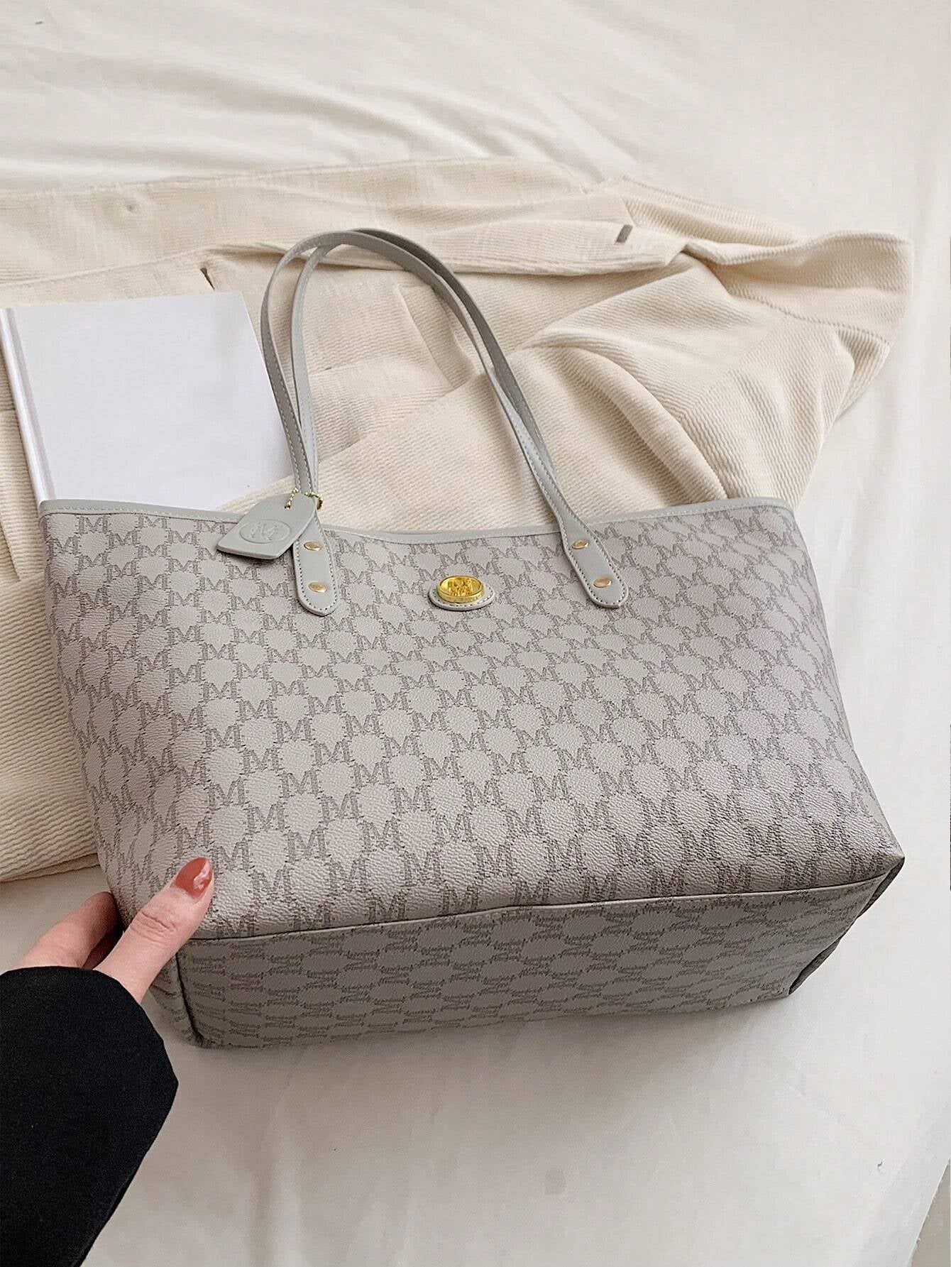 1Pc Bags, Handbags, High-Quality Bags, 2024 New Fashion Versatile Luxury Handbags, Shoulder Bags, Large-Capacity Office Shoulder Bags, Suitable for Giving Gifts to Girlfriends, Shopping, Dating, Traveling and Playing, Work and Other Scenes., Eye-Catching Work Bags for Women