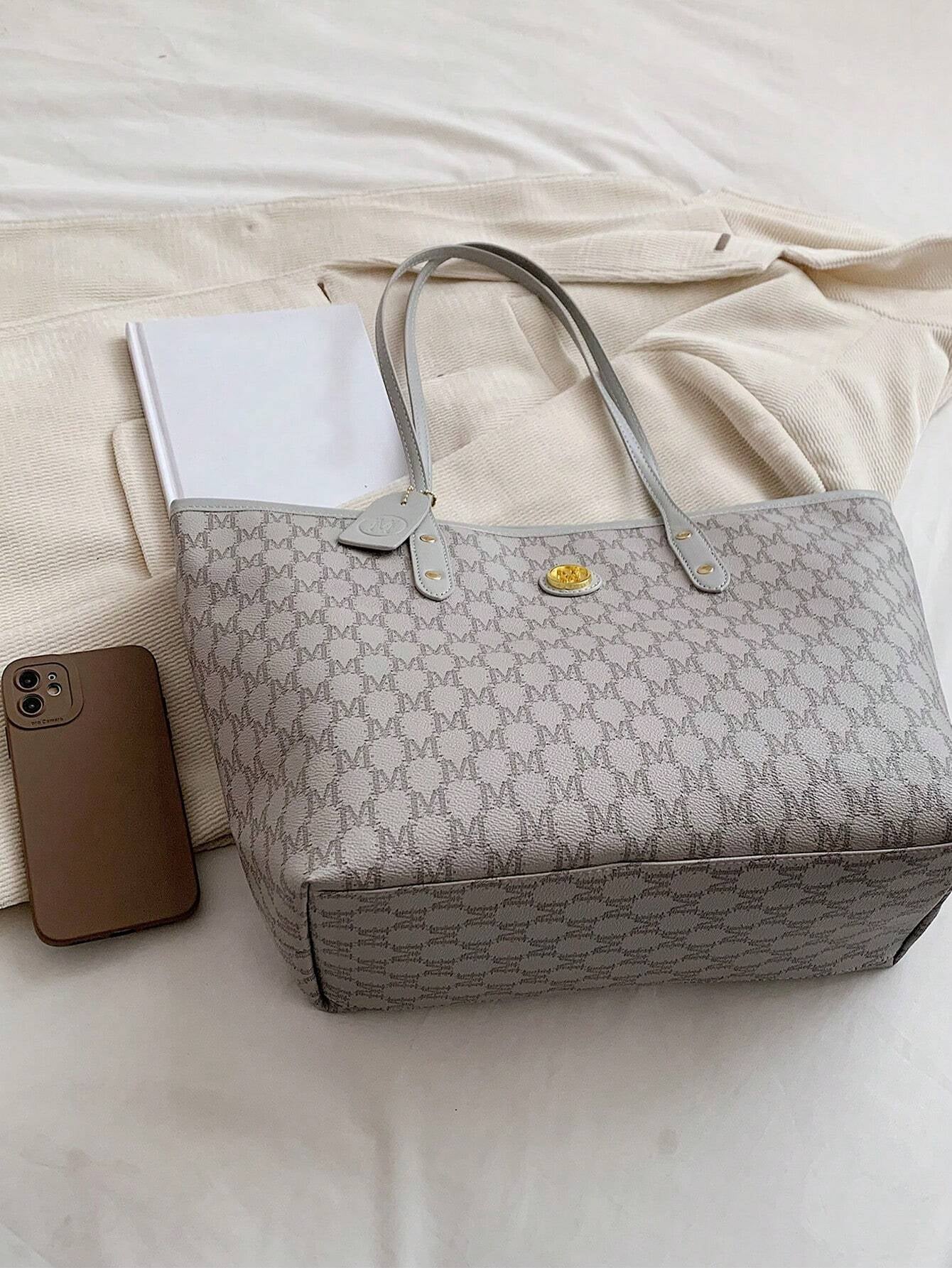 1Pc Bags, Handbags, High-Quality Bags, 2024 New Fashion Versatile Luxury Handbags, Shoulder Bags, Large-Capacity Office Shoulder Bags, Suitable for Giving Gifts to Girlfriends, Shopping, Dating, Traveling and Playing, Work and Other Scenes., Eye-Catching Work Bags for Women